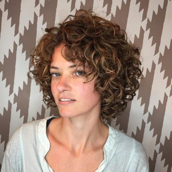 short curly natural