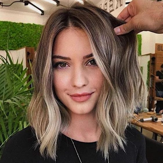 short length balayage hair