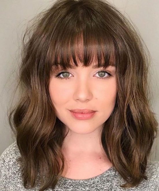 Lob Haircuts With Bangs | Short Hair Models