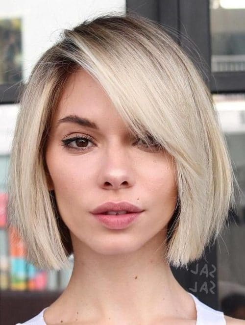 shoulder length short hair styles