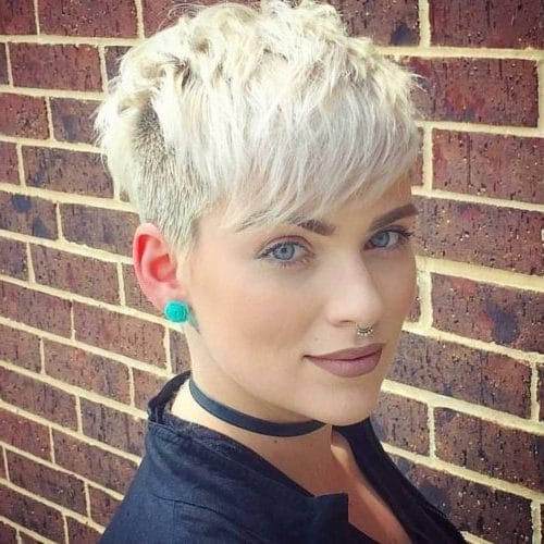 undercut edgy pixie cut