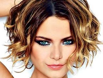 wavy bob hairstyles with bangs