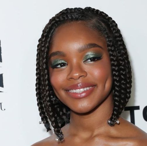 Braided bob box braids