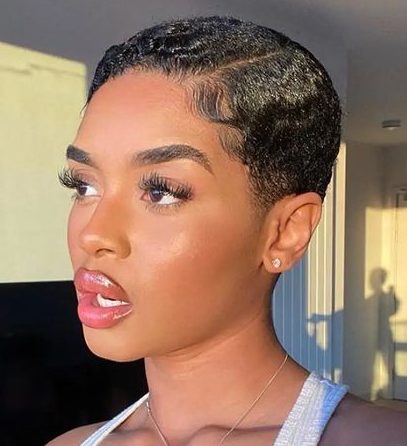 Cute short natural haircuts for black females