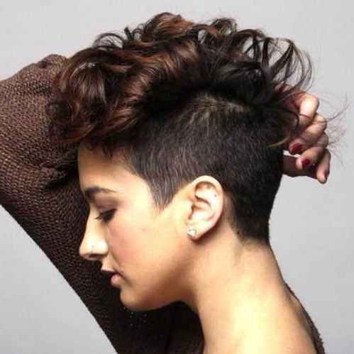 Edgy short pixie cuts