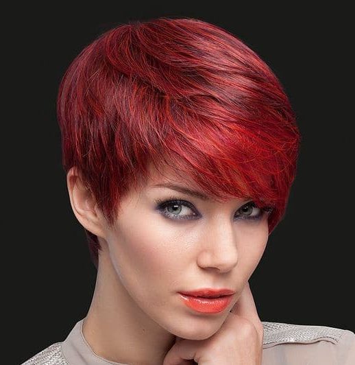 Feminine pixie cuts