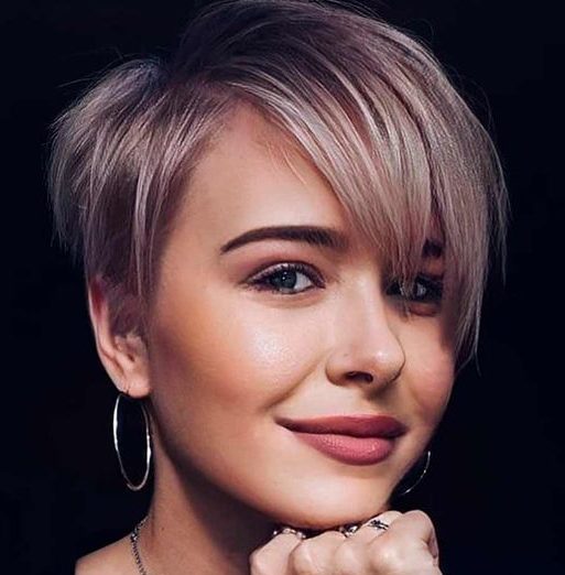 Feminine pixie cuts