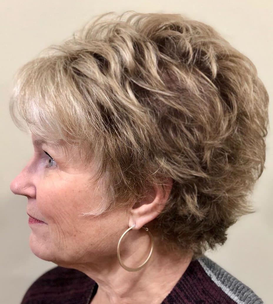 Fine hair short hairstyles for over 60