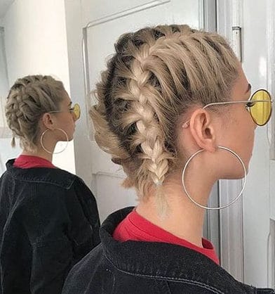 30 Best French Braid Short Hair Ideas 2019