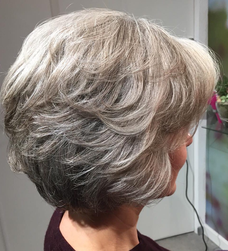 Hairstyles for overweight over 60