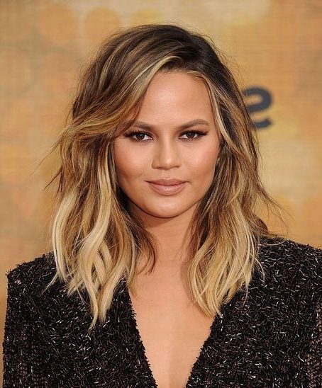 Layered hairstyles round face double chin medium length hairstyles