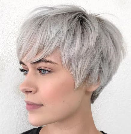 Low maintenance short hairstyles for gray hair