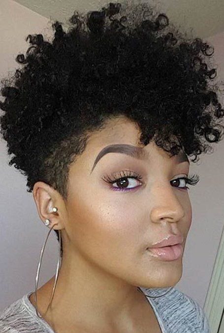 20 Mohawk Hairstyles for Black Women in 2022 | Short Hair Models