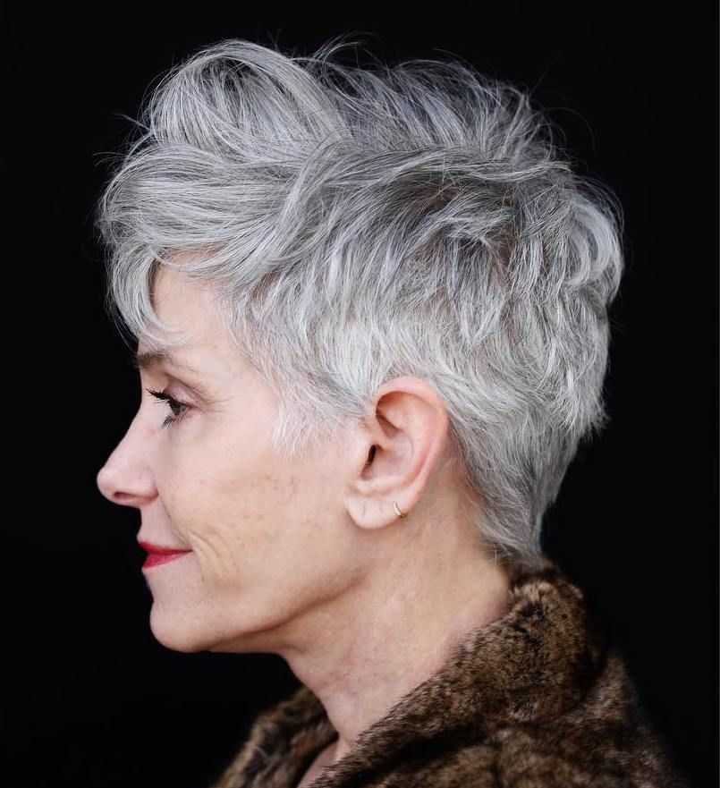 Grey Hairstyles For Short Hair 2021 Short Hair Models 