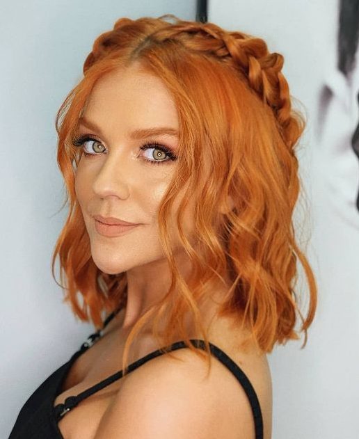 Orange hair