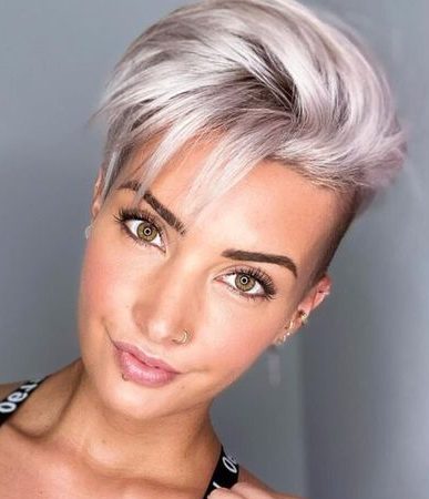 Pixie bob haircut round face