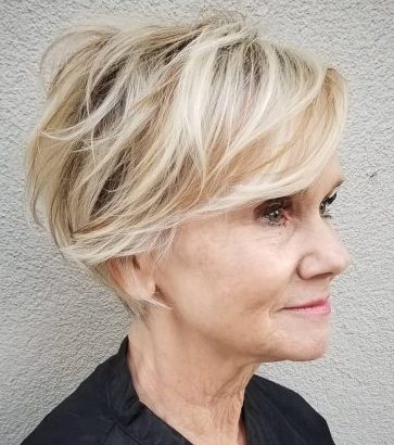 Pixie haircuts short hairstyles for fine hair over 60