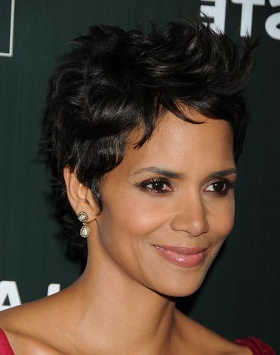 Pixie short black hairstyles