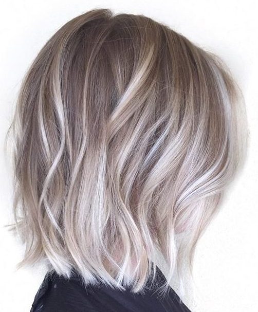 Pixie short grey hair