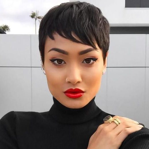 20 Trendy Pixie Haircuts For Black Women In 2022 Short Hair Models