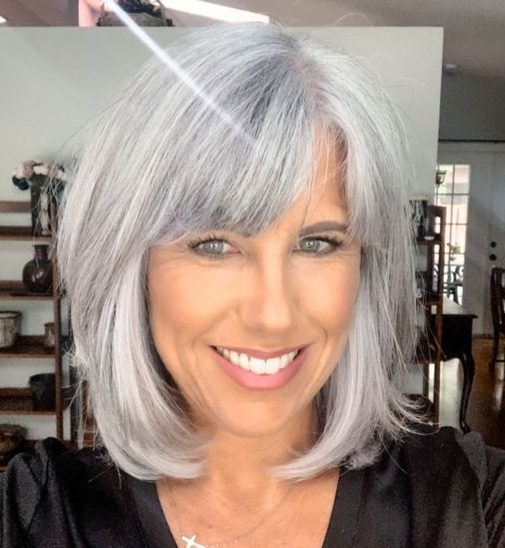 20 Short Gray Hairstyles for Women in 2022 | Short Hair Models