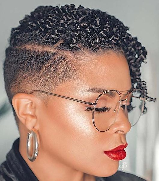 Short natural haircuts for black females 2022
