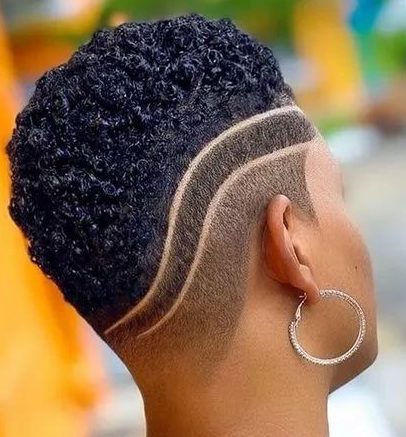 Short natural haircuts for black women