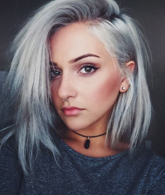 Grey Hairstyles for Short Hair 2021