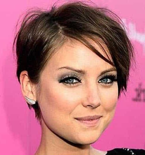 Thin hair long pixie cut