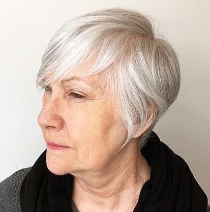 Thin hair pixie haircuts for fine hair over 60