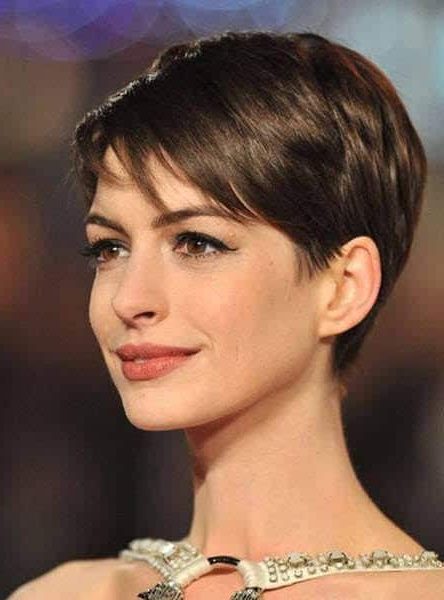 back anne hathaway pixie cut