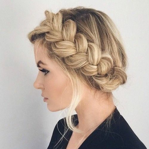 Braided Hairstyles for Short Hair 2022 - Short Hair Models