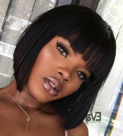 black bob haircut