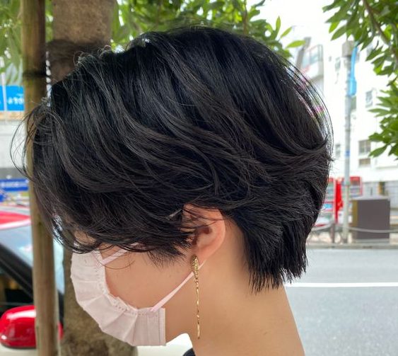 boyish korean pixie haircut