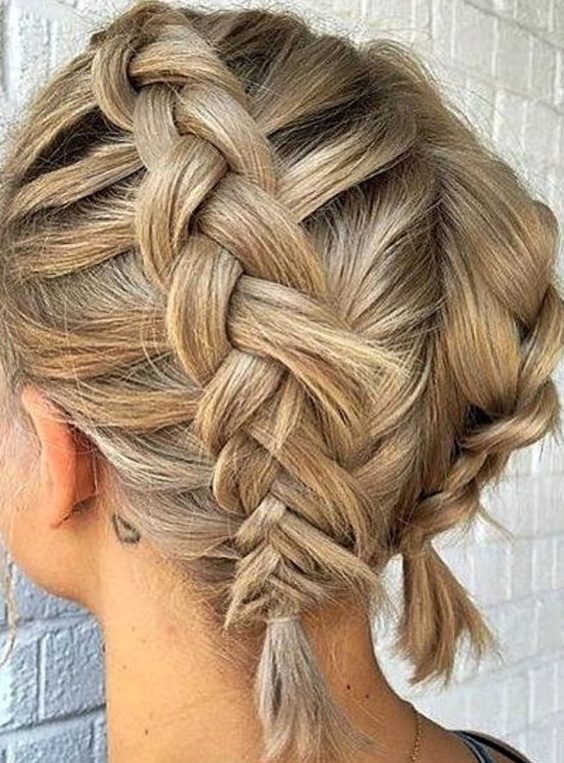 braids for short hair