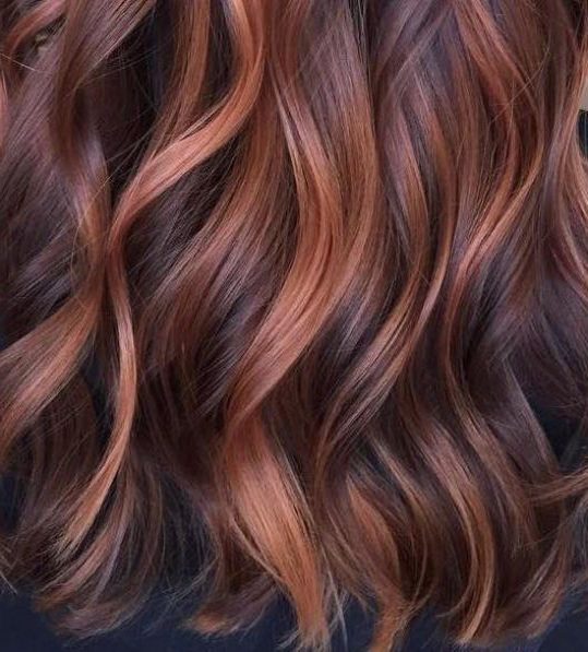 brown rose gold brown hair color for short hair
