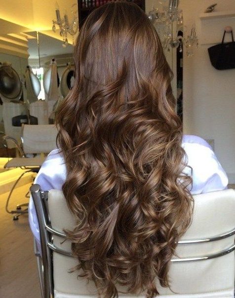 caramel chestnut hair