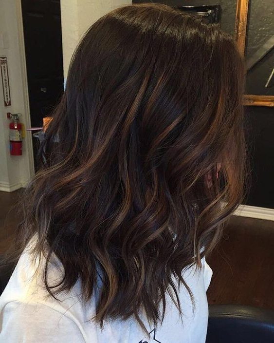 dark brown hair color