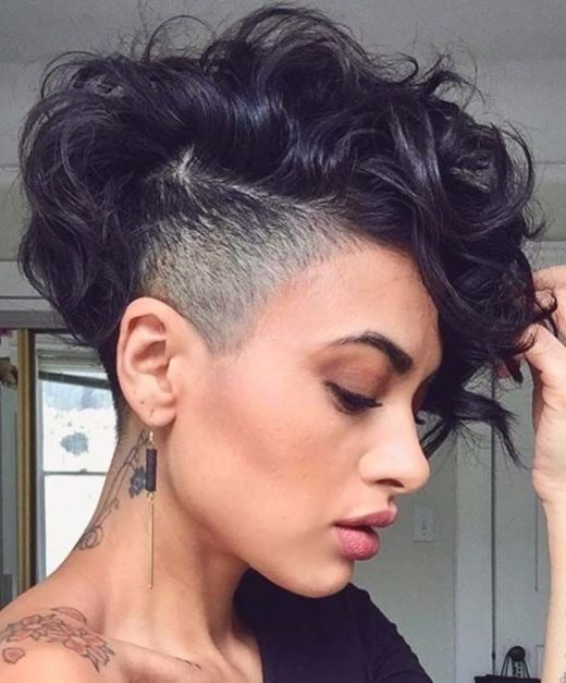 edgy short pixie cuts