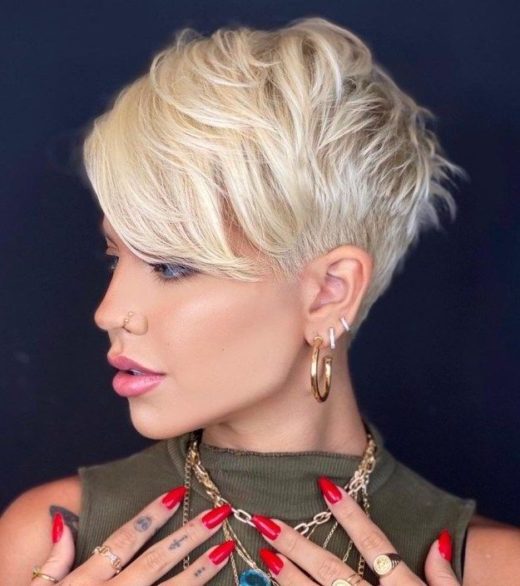 13 Faded Pixie Cut Ideas | Short Hair Models