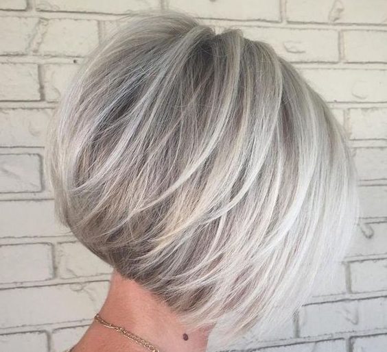 Layered Bob Hairstyles For Women Over 60 Short Hair Models 