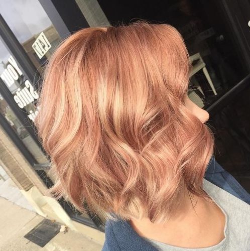 highlights strawberry blonde short hair