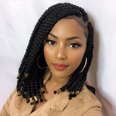 jumbo box braids hairstyle