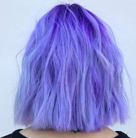 lavender hair