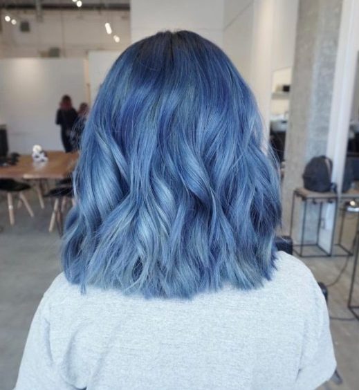 20 Blue Hair Colors for Women with Short Hair in 2022