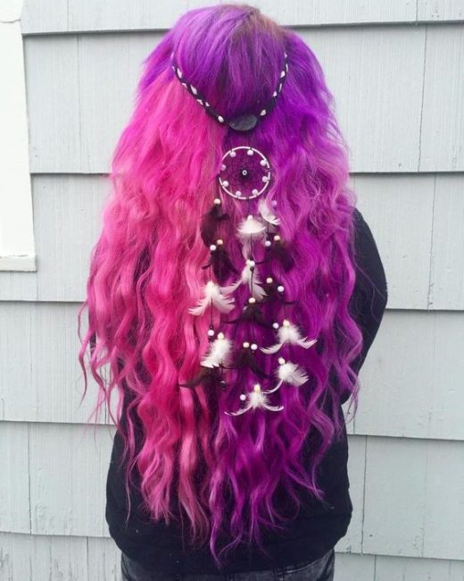 light purple hair