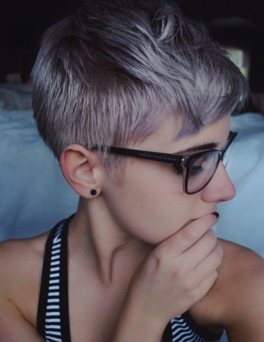 long pixie cut