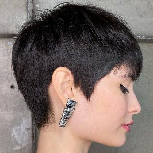 long pixie cut