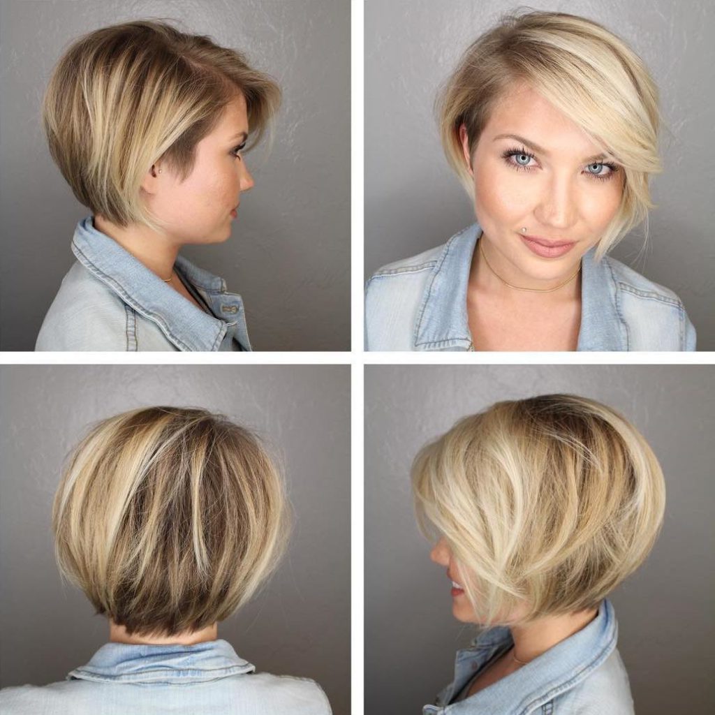 medium layered hair