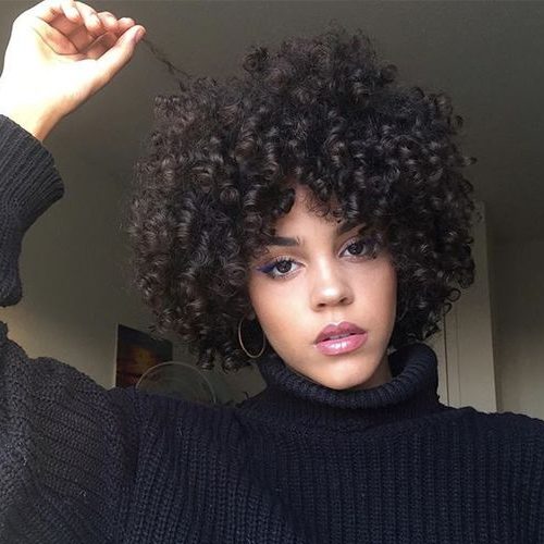 Black Hairstyles For Short Curly Hair | Short Hair Models